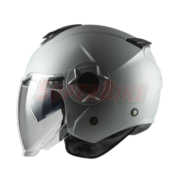 CASCO MPH JET DOPPIA VISIERA DJ GRIGIO OPACO BELFAST CASCO MPH JET DOPPIA VISIERA DJ GRIGIO OPACO BELFAST